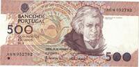 Portugal 500 Escudos Billet, 1987-11-20, KM:180a -