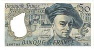 France 50 Francs Quentin de La Tour, d.6, Fayette:67.2, KM:152a -