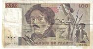 France 100 Francs Delacroix, Q.188, Fayette:69bis.02e1, KM:154e -