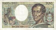 France 200 Francs Montesquieu, A.042, Fayette:70.6, KM:155a -
