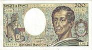 France 200 Francs Montesquieu, J.057, Fayette:70.8, KM:155c -