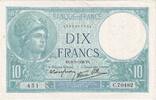France 10 Francs Minerve, C.70482, Fayette:7.4, KM:84 -