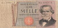 Italie 1000 Lire KM:101g, B -