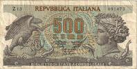 Italie 500 Lire 1967-10-20, KM:93a -