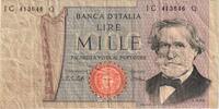 Italie 1000 Lire 1969-02-26, KM:101a -