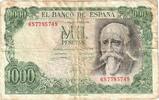 Espagne 1000 Pesetas 1971-09-17 -