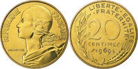 France 20 Centimes Marianne, Paris, Bronze-Aluminium -