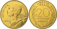 France 20 Centimes Marianne, Paris, Bronze-Aluminium -