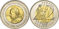 Vatican Medaille 2 E, Essai-Trial Benoit XVI, Bimétallique -