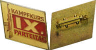 Allemagne Broche IX Partei Tag, Kampf Kurs, Laiton -
