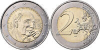 France 2 Euro François Mitterrand, Bi-Metallic -