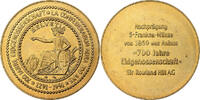 Suisse Medaille 700 Ans de la Confédération, Copper-Nickel Gilt -