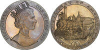 Île de Man Crown Élisabeth II, Pobjoy Mint, Cupro-nickel, KM:311 -