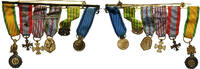 France Medaille Portée de Miniatures, WAR, Très bon état, Bronze, 100 X 60 -