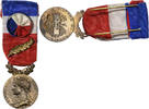 France Medaille Honneur-Travail, République Française, Palme -