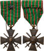 France Medaille Croix de Guerre, WAR, Une Citation, Excellent -