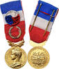 France Medaille Médaille d'honneur du travail, Couronne, Excellent -