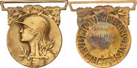 France Medaille Grande Guerre, Très bon état, Morlon, Bronze, 33 -