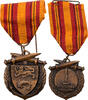 France Médaille Médaille de Dunkerque, WAR, Très bon état, Bronze -