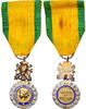 France Medaille Troisième République, Valeur et Discipline, Non -