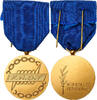 France Medaille Honneur et Fraternité, F.N.D.T, Non circulé, Gilt Bronze -