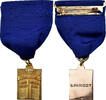 États-Unis Medaille IBM Hundred Percent Club, Excellent Quality, Or -