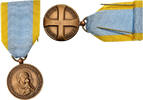 France Medaille Mérite Diocésain de Cambrai, Non circulé, Bronze, 30 -