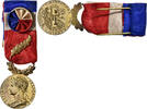 France Medaille Honneur-Travail, République Française, Palme -