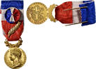 France Medaille Honneur-Travail, République Française, Palme -