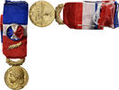 France Medaille Honneur-Travail, République Française, Excellent -