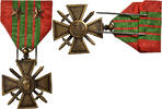 France Médaille Croix de Guerre, 2 Citations, Excellent Quality -