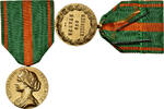 France Médaille Médaille des Évadés, Non circulé, Gilt Bronze, 29 -