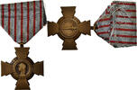 France Médaille Croix du Combattant, WAR, Très bon état, Bronze -