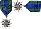 France Medaille Mérite Maritime, Marine Marchande, Officier, Très bon -