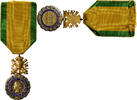 France Medaille Troisième République, Valeur et Discipline, Excellent -