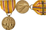 États-Unis Medaille asiatic pacific campaign, WAR, Excellent Quality -