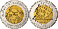 Vatican Medaille 2 E, Essai-Trial Benoit XVI, Bimétallique -