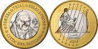 Vatican Medaille 1 E, Essai-Trial Benoit XVI, Bimétallique -