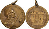 France Medaille Verdun , On ne passe pas, WAR, Très bon état -