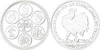 France Medaille Coq, Fin du Cours Légal du Franc, Argent -