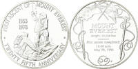 Royaume-Uni Medaille First Ascent of Mount Everest, 25 Years, Argent -