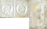 France Medaille Timbre, Napoléon III, Tête Bêche, Argent -