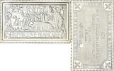 France Medaille Timbre, Type Merson, 2 Francs, Argent -