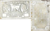 France Medaille Timbre, Légion Américaine, 90 Centimes, Argent -