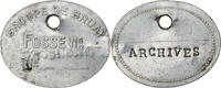 France betaalpenning Mines de Bruay, Archives, Aluminium -