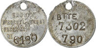 France betaalpenning Mines d'Auchel-Bruay, Aluminium -