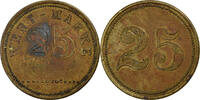 Allemagne 25 Pfennig Wert-Marke, Laiton -