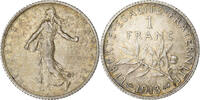 France Franc Semeuse, Paris, Argent, KM:844.1 -