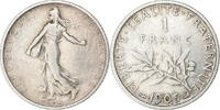 France Franc Monnaie, Semeuse, Paris, Argent, Gadoury:467, KM:844.1 -