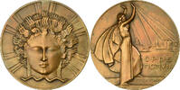 France Medaille L’Électricité et Paris, Bronze, Dammann -